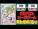 《83枚》ポケカ 買取相場｜03月31日～04月01日 ＜200円以上騰落＞ #ポケモンカードゲーム #熱風のアリーナ