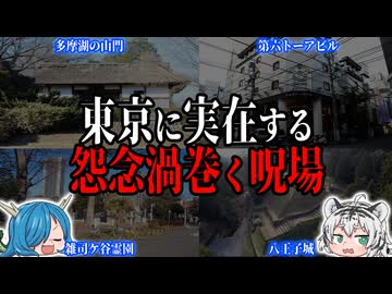 【遊び半分で行ってはいけない…】東京に実在する怨念渦巻く呪場【ゆっくり解説】