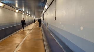 関門トンネル人道橋