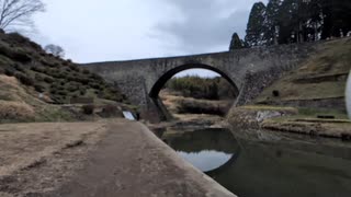 通潤橋(通水期間外)
