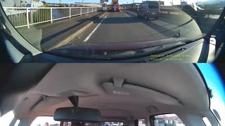 トラック牽引のせいで大渋滞③