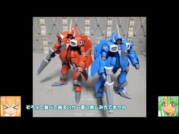 HG VF-22S シュトゥルムフォーゲルⅡ(マクシミリアン・ジーナス機＆ミリア・ファリーナ・ジーナス機) ゆっくりプラモ動画