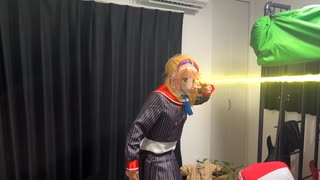 しぐれういのお面でヤリたい放題するロ○コンV豚【レビュー】
