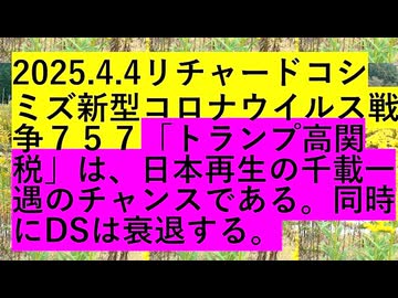【2025年04月04日 ：『 リチャード・コシミズ「 Internet Lecture 」｟ ニコニコ生放送『 LIVE 』｠｟ 暫定版 ｠』】