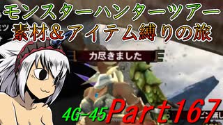 【ゆっくりモンハン】モンスターハンターツアー素材＆アイテム縛りの旅　part167【MH4G】