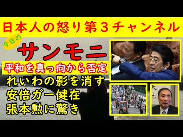 【サンデーモーニング】へいわを真っ向から否定する「戦争の準備をしてはいけない」都合よく解釈をするサンモニ・アベガーも登場・元気な張本勲