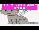 ｛意見募集24｝コロナワクチン打った理由は？