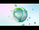 Abstract Liquid Bubble Background Motion Graphics