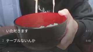 【ニコニコ生放送】豆腐とハイボール頂きました♪