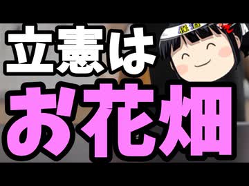 榛葉幹事長「立憲民主党はお花畑だ」