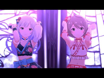 ミリシタMV】「電波感傷」(桜守歌織 巫女水着SR)【1080p60/高画質4K