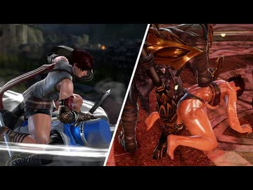 気高き女戦士の敗北