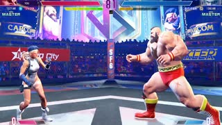 ストリートファイター６　919　底辺マスター　ザンギエフｖｓキャミー　2024　1221