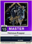 【譜面確認用】 HeinousЯeaper MASTER 【チュウニズムNEW外部出力】