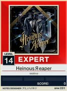 【譜面確認用】HeinousЯeaper EXPERT【チュウニズムNEW外部出力】