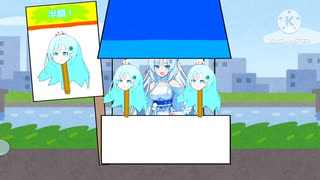 雪さんの朝市