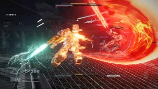 [AC6](アシストOFF,近接) パルブレで「封鎖衛星制止」してみた。