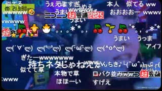 【かなた】生バンドでカラオケができるお店で配信し、得意のクレヨンしんちゃんの「オラはにんきもの」を披露するかなた。声が激似すぎて大いに盛り上がる（他のお客さんにもうけてた）【ニコ生】