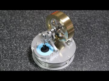 体温で動くエンジン作ってみた【スターリングエンジン】