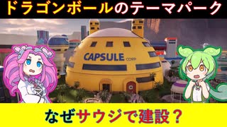 【ずんだもん解説】ドラゴンボールのテーマパークがサウジアラビアにできる切実な理由