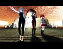 【MMD】ザムザ２（IA＆ネギドリル版）／悪夢にどの指立てる？
