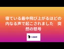 寝ている最中飛び上がるほどの内なる声で起こされました　突然の怒号　不思議なことありますね　あながち横田基地外でもないかと