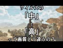 ワイルズの「中」と「高」って画質どう違うの？
