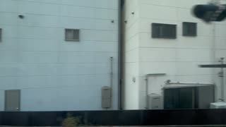 八尾から梅田　JR 車窓シリーズ　桜