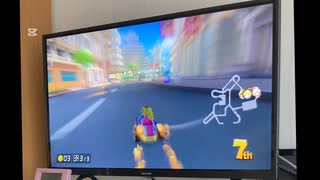 【マリオカート8】万年初心者がゆくpart3【3】直撮りです