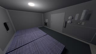 【VRChatワールド紹介】高速バスの仮眠室 sleeping room in a bus