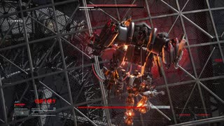 [AC6](縛りプレイ)近接アシストOFFプレイヤーがアシストONで「封鎖衛星制止」してみた。