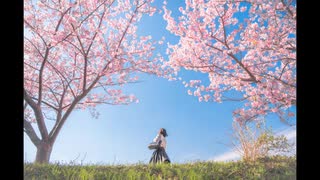 季節は廻り川は流れてスイカを食べる。オリジナル。桜乃そら。