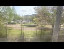 万博開催中　久宝寺　から　梅田　JR 車窓