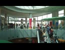 Singapore - Circa Timelapse of people using an escalator inside at a mall in Singapore, Asia