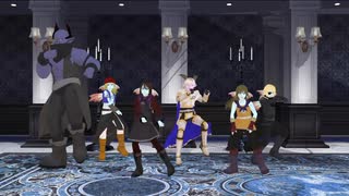 【MMD】野郎６人でエンヴィキャットウォーク