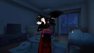 【雑多V活】ダンスレッスン中の事故(´・ω・｀)»黒刀エイラ/刀系Vtuber«【#Short切り抜き】