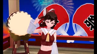 【東方MMD】歌ってみた　を博麗霊夢に　踊ってもらった