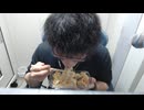 深夜にハムカツ焼きそばパンと野菜マシマシビーフンを食べて悦に浸る