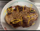 豚肉　酒　胡麻油　ニンニク　塩コショウ　ブラックペッパー
