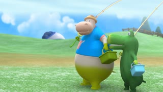 れいぞうこのくにのココモン シーズン1　第3話　さかなつりしよう