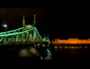 When Budapest falls asleep, Liberty Bridge wakes up in lights.
