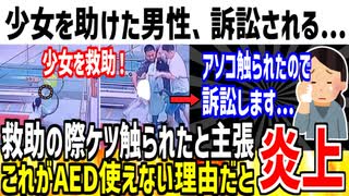 【悲報】落下しそうだった少女を助けた男、ケツを触られたと言われ訴訟されてしまう...