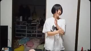 【みぃです】超会議の公式、あぶそりゅ～と☆せぶんのメンバー　かわいいハッピーシンセサイザーをダンス中に弟フラが□【ニコ生】