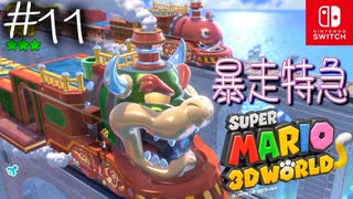 【姫猫実況11】姫は列車で大暴れ【スーパーマリオ 3Dワールド】