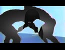 アメリ陥　照明　レスリング