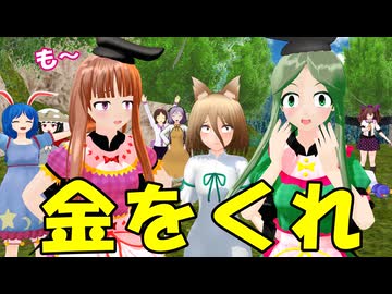 【東方MMD】お小遣いが少なすぎる