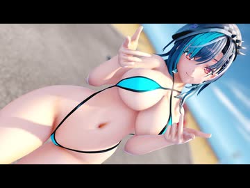 【MMD】ラビットホール - 輪堂千速【ホロライブ】
