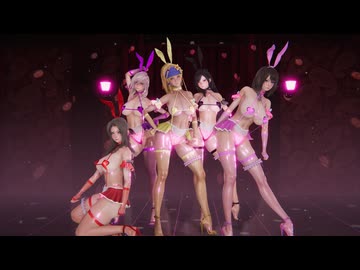 【FF_R15_MMD】FFヒロインズの「STEP！！」【紳士向け】