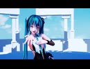 【MMD】ハローセカイ　めんぼう式　初音ミク