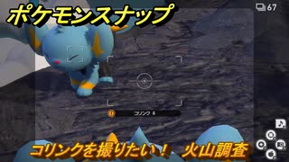 ポケモンスナップ　コリンクを撮りたい！　火山調査レベル２　＃４０　【New ポケモンスナップ】